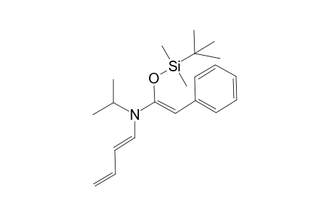 (Z)-N-[(E)-Buta-1,3-dienyl]-N-isopropyl-1-[(tert-butyldimethylsilyl)oxy]phenylethenamine