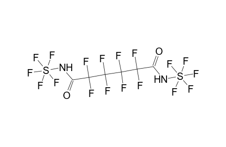 2,2,3,3,4,4,5,5-Octafluoro-1,6-dioxo-1,6-hexylenebis(iminosulfur pentafluoride)