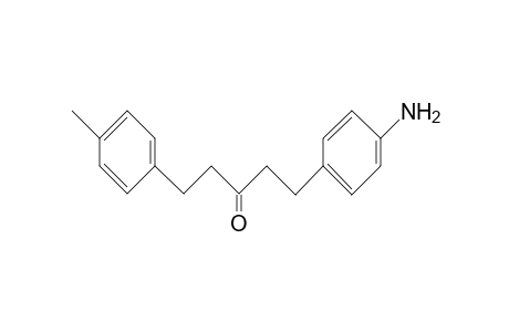 3-Pentanone, 1-(4-aminophenyl)-5-(4-methylphenyl)-