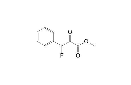 Methyl 3-fluoro-2-oxo-3-phenyl-propanoate