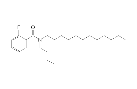 Benzamide, 2-fluoro-N-butyl-N-dodecyl-