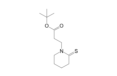 tert-Butyl 3-(2-thioxo-1-piperidinyl)propanoate