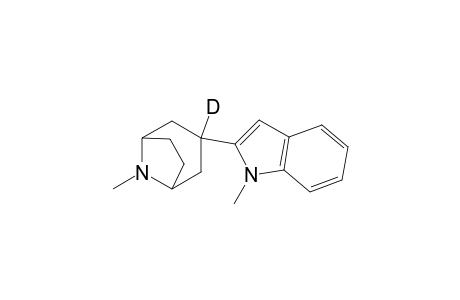 exo-3-Deuterio-3-(1-methylindol-2-yl)-8-methyl-8-azabicyclo[3.2.1]octane