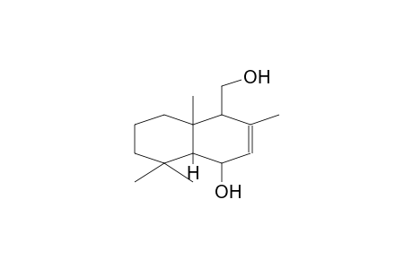 1-NAPHTALENEMETHANOL, 1,4,4a,5,6,7,8,8a-OCTAHYDRO-4-HYDROXY-2,5,5,8a-TETRAMETHYL-