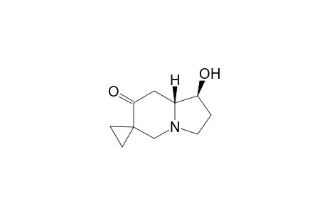 1-Hydroxy-7-oxo-6,6-(1',2'-ethylidene)-4-azabicyclo[4.3.0(4,8)]nonane