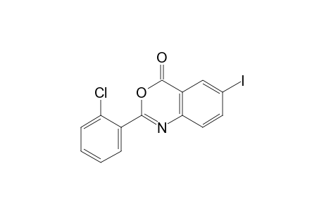 2-(o-chlorophenyl)-6-iodo-4H-3,1-benzoxazin-4-one