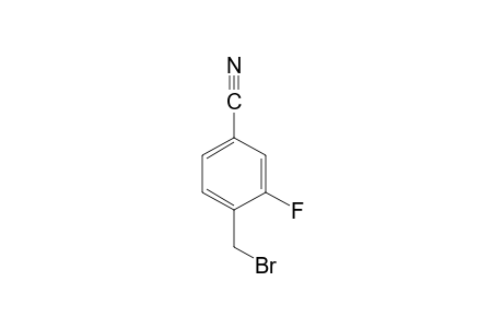 4-Bromomethyl-3-fluorobenzonitrile