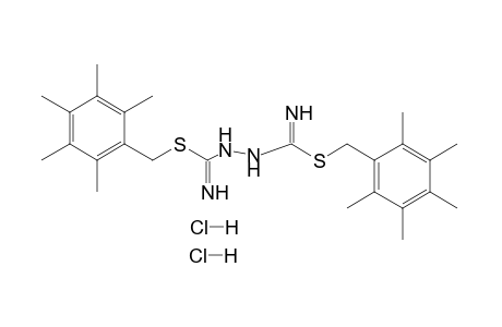 2,5-bis(2,3,4,5,6-pentamethylbenzyl)-2,5-dithiobipseudourea, dihydrochloride