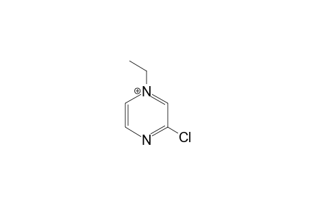 3-chloro-1-ethylpyrazin-1-ium