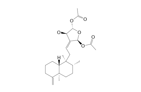 15-ALPHA,16-BETA-DIACETOXY-15,16-EPOXY-NEO-CLERODA-4(18),12Z-DIEN-14-BETA-OL