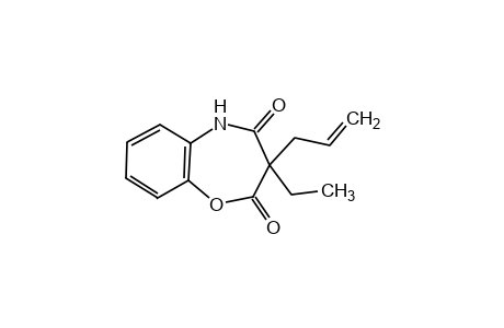 3-allyl-3-ethyl-3H-1,5-benzoxazepine-2,4(5H)-dione