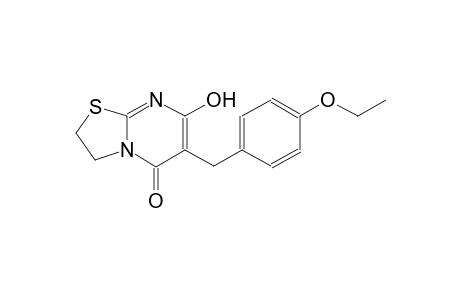 5H-thiazolo[3,2-a]pyrimidin-5-one, 6-[(4-ethoxyphenyl)methyl]-2,3-dihydro-7-hydroxy-