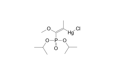 DIISOPROPYL ALPHA-METHOXY-BETA-CHLOROMERCURY-BETA-METHYLVINYLPHOSPHONATE