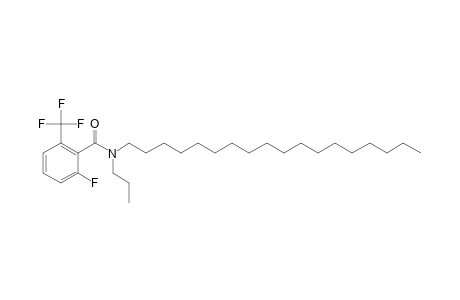 Benzamide, 2-fluoro-6-trifluoromethyl-N-propyl-N-octadecyl-