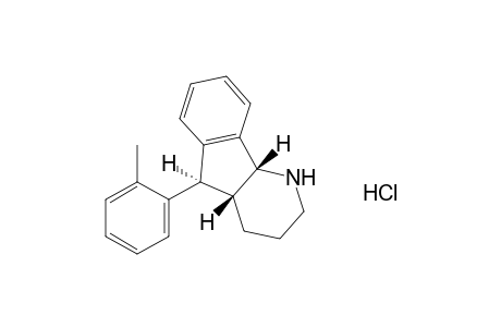 trans-4a,5,cis-4a,9b-2,3,4,4a,5,9b-hexahydro-5-o-tolyl-1H-indeno[1,2-b]pyridine, hydrochloride