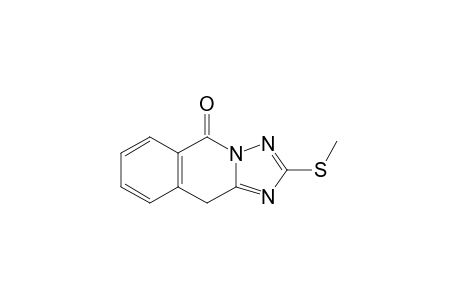 2-(methylthio)-5H-s-triazolo[5,1-b]lsoquinolin-5-one