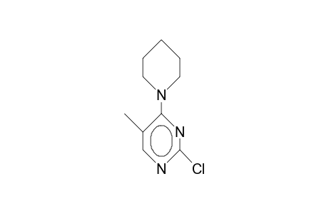 2-Chloro-5-methyl-4-piperidino-pyrimidine