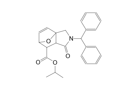 isopropyl 3-benzhydryl-4-oxo-10-oxa-3-azatricyclo[5.2.1.0~1,5~]dec-8-ene-6-carboxylate