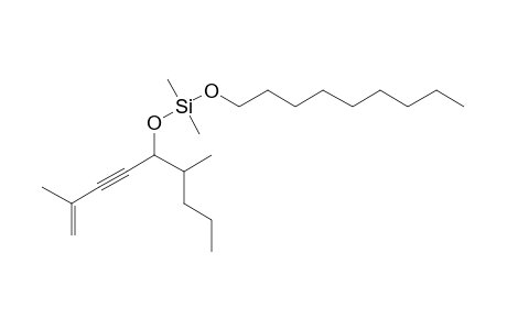 Silane, dimethyl(2,6-dimethylnon-1-en-3-yn-5-yloxy)nonyloxy-