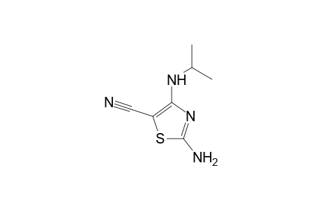 5-Thiazolecarbonitrile, 2-amino-4-[(1-methylethyl)amino]-