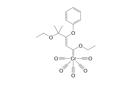 Pentacarbonyl [[ (2Z )-1,4-diethoxy-4-methyl-3-phenoxy-2-pentenylidene ] chromium