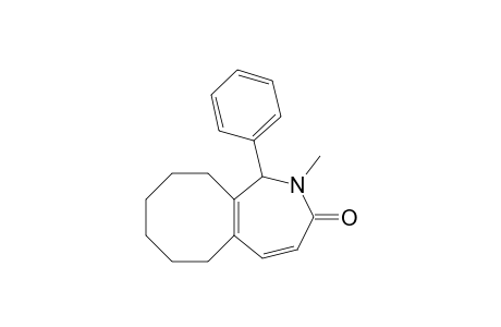 2-METHYL-1-PHENYL-1,2,6,7,8,9,10,11-OCTAHYDRO-3H-CYCLOOCTA-[C]-AZEPIN-3-ONE