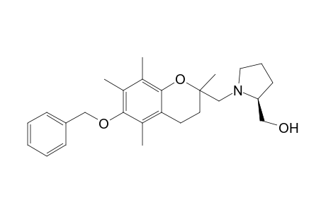 N-[(2R/S)-6-Benzyloxy-2,5,7,8-tetramethylchroman-2-ylmethyl]-(2S)-piperidine-2-methanol