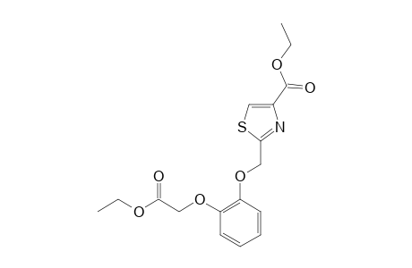 1-[2'-(4'-CARBETHOXY)-THIAZOLYL]-METHYLOXY-2-CARBETHOXYMETHYLOXYBENZENE