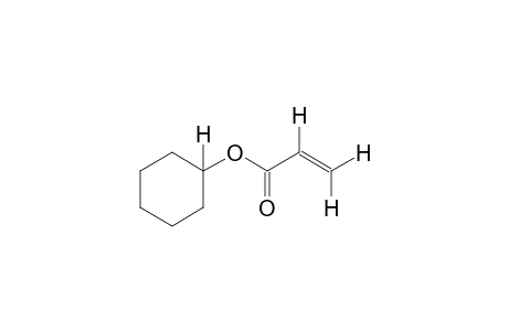 acrylic acid, cyclohexyl ester