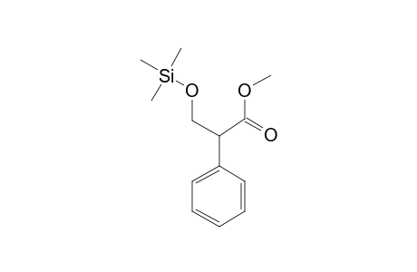 Benzeneacetic acid, .alpha.-[[(trimethylsilyl)oxy]methyl]-, methyl ester