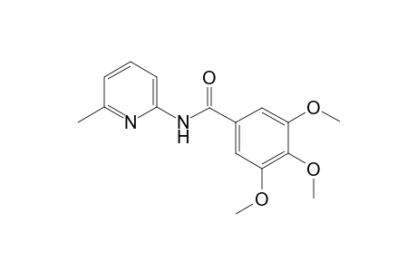 3,4,5-Trimethoxy-N-(6-methyl-2-pyridinyl)benzamide