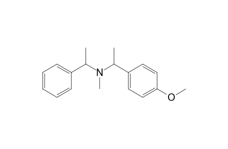 N-methyl-N-[1-(4-methoxyphenyl)ethyl]-N-(1-phenylethyl)amine