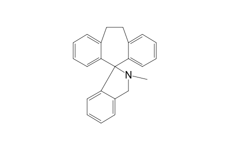 2',3',10,11-Tetrahydro-2'-methylspiro(5H-dibenzo(a,d)cycloheptene-5,1'-(1H)isoindole)