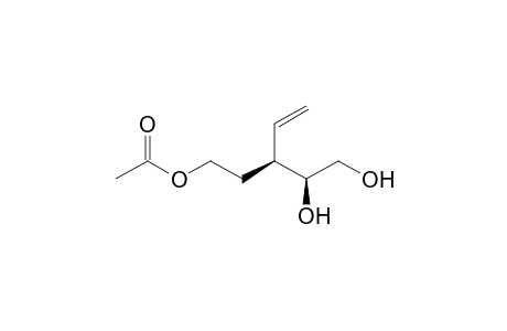 (2S,3S)-5-O-Acetyl-3-vinylpentane-1,2,5-triol