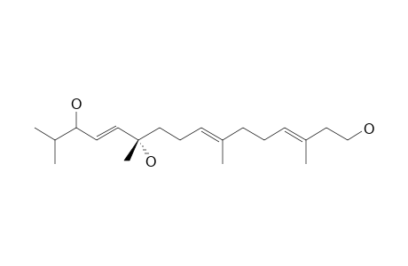 (11S)-3,7,11,15-Tetramethyl-11,14-dihydroxy-3E,7E,12E-hexadecatrienol