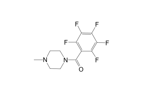 1-Methyl-4-(2,3,4,5,6-pentafluorobenzoyl)piperazine