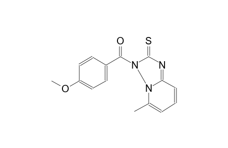 [1,2,4]triazolo[1,5-a]pyridine-2(3H)-thione, 3-(4-methoxybenzoyl)-5-methyl-