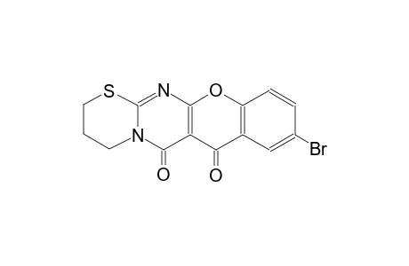 9-bromo-3,4-dihydro-2H,6H,7H-chromeno[2',3':4,5]pyrimido[2,1-b][1,3]thiazine-6,7-dione