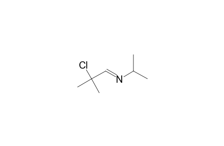 2-Propanamine, N-(2-chloro-2-methylpropylidene)-, (E)-