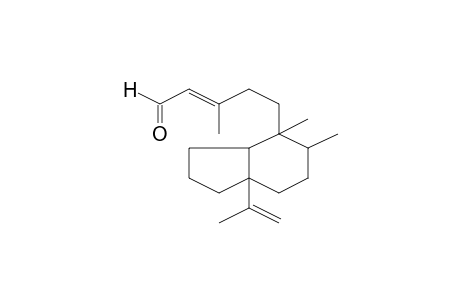 5-(7a-Isopropenyl-4,5-dimethyl-octahydroinden-4-yl)-3-methyl-pent-2-enal