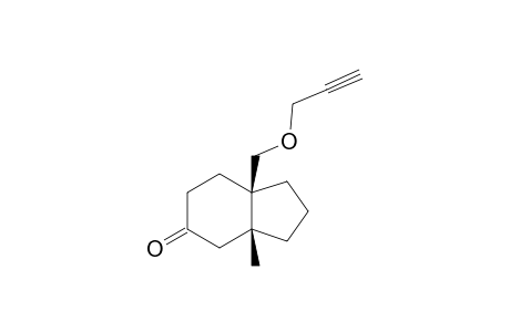 (3AR*,7AR*)-3A-METHYL-7A-(PROP-2''-YNYLOXYMETHYL)-OCTAHYDRO-5H-INDEN-5-ONE