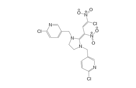 2-chloro-5-({(2E)-2-[(2Z)-3-chloro-1,3-dinitro-2-propenylidene]-3-[(6-chloro-3-pyridinyl)methyl]imidazolidinyl}methyl)pyridine