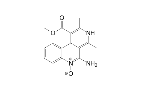 5-Amino-1-methoxycarbonyl-2,4-dimethyl-3,10b-dihydrobenzo(c)[2,7]naphtyridine 6-oxide