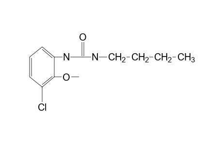 1-butyl-3-(3-chloro-2-methoxyphenyl)urea