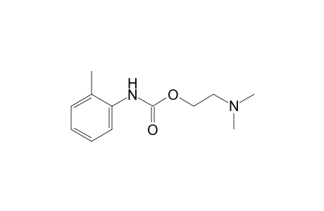 2-(dimethylamino)ethanol, o-methylcarbanilate (ester)