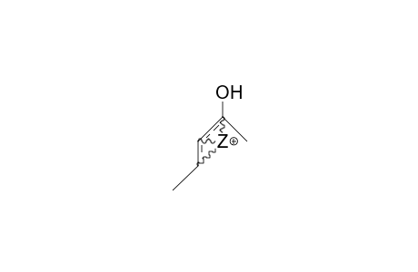 cis-Pent-3-en-2-one protonated