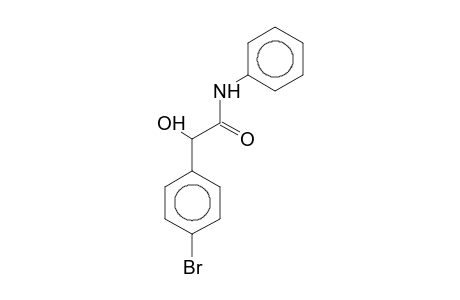 2-(4-bromophenyl)-2-hydroxy-N-phenyl-acetamide