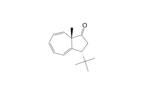 Trans-(3-R*,8A-S*)-3,8A-dihydro-3-tert.-butyl-8A-methylazulen-1-(2-H)-one;major_diastereomer