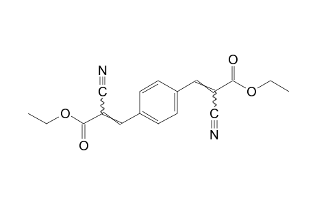 3,3'-p-phenylenebis[2-cyanoacrylic acid], diethyl ester