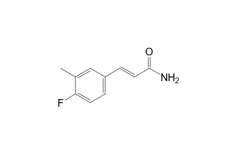 3-(4-Fluoro-3-methylphenyl)acrylamide